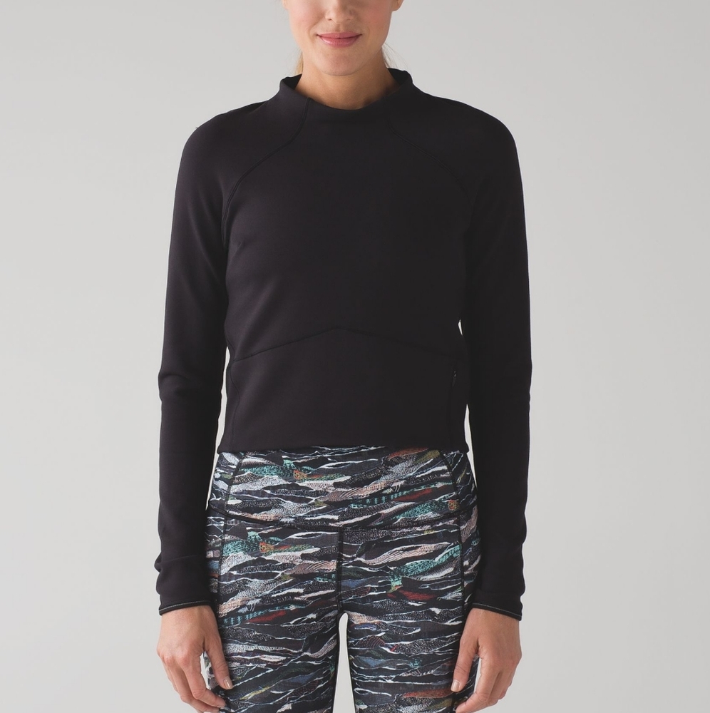 Lululemon Hill & Valley Mock Neck